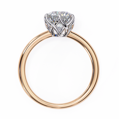 Classy Round 1.56 Carat Solitaire Ring
