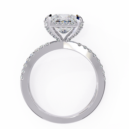 Dragon Princess Cut 2.03 Carat Solitaire Ring