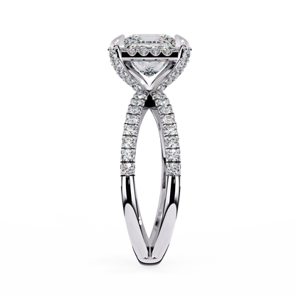 Dragon Princess Cut 2.03 Carat Solitaire Ring