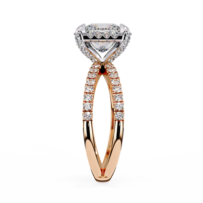 Dragon Princess Cut 2.03 Carat Solitaire Ring