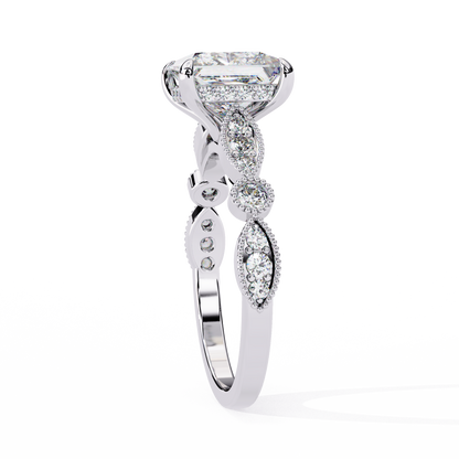 Prism Princess Cut 2.28 Carat Engagement Ring