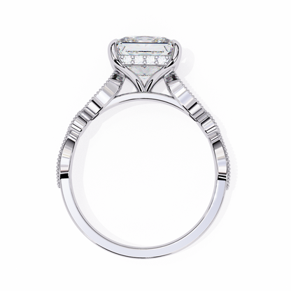 Prism Princess Cut 2.28 Carat Engagement Ring