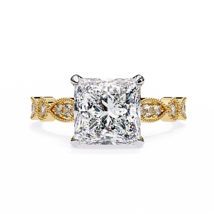 Prism Princess Cut 2.28 Carat Engagement Ring