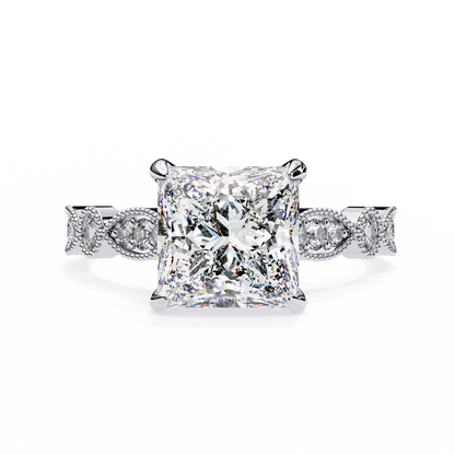 Prism Princess Cut 2.28 Carat Engagement Ring