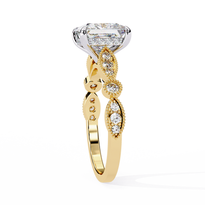 Prism Princess Cut 2.28 Carat Engagement Ring