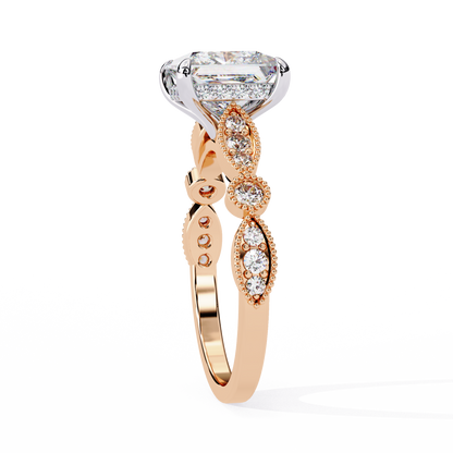 Prism Princess Cut 2.28 Carat Engagement Ring