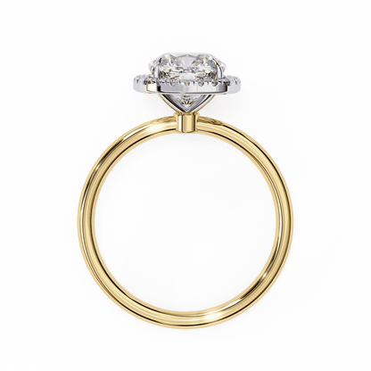 Classic Cushion Cut 1.78 Solitaire Ring