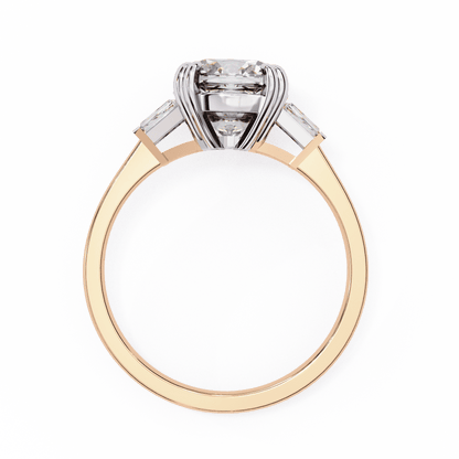 Soul Solitare Cushion Cut Engagement Ring