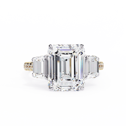 Centre Piece Emerald 3.71 Carat Engagement Ring