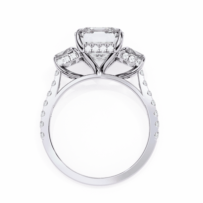 Centre Piece Emerald 3.71 Carat Engagement Ring