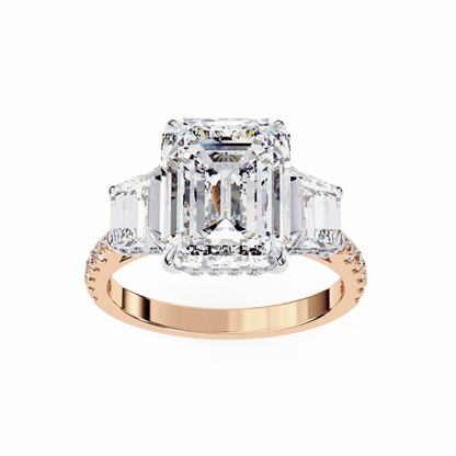 Centre Piece Emerald 3.71 Carat Engagement Ring