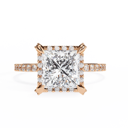 Nova Princess Cut 2.03Carat Solitaire Ring
