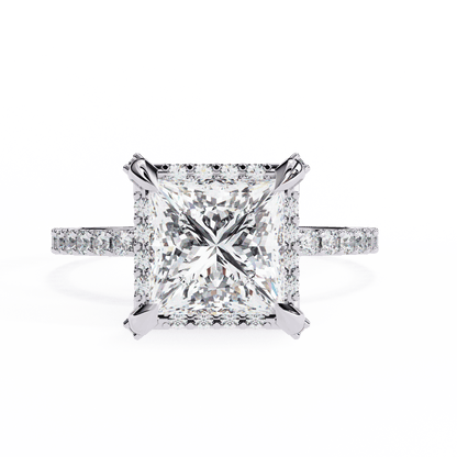 Nova Princess Cut 2.03Carat Solitaire Ring
