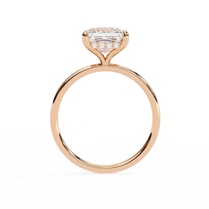 2.28 Carat Princess Cut Solitaire Ring