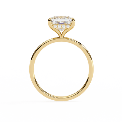 2.28 Carat Princess Cut Solitaire Ring