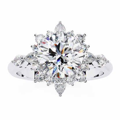 Sunshine 1.48 Carat Round Solitaire Ring