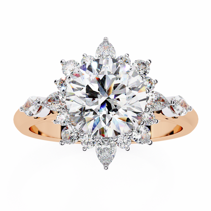 Sunshine 1.48 Carat Round Solitaire Ring