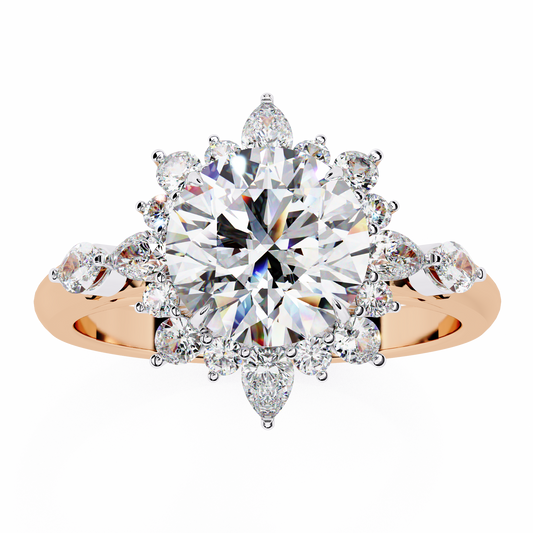 Sunshine 1.48 Carat Round Solitaire Ring