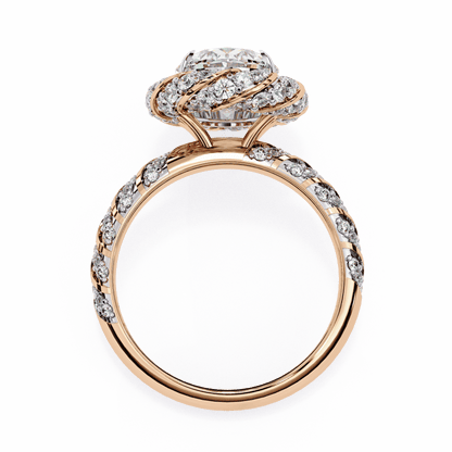 Stunning 2.42 Carat Oval Solitaire Ring