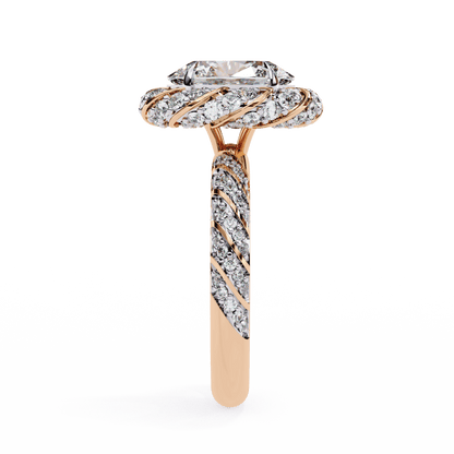 Stunning 2.42 Carat Oval Solitaire Ring