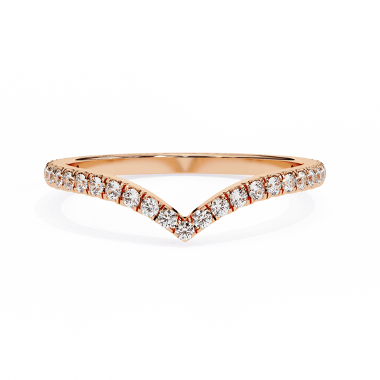 Minimalist Diamond Band