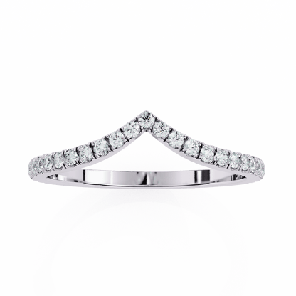 Minimalist Diamond Band
