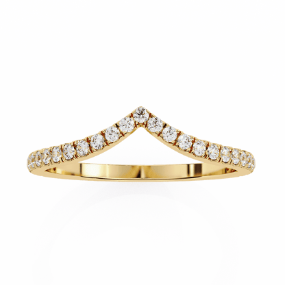 Minimalist Diamond Band