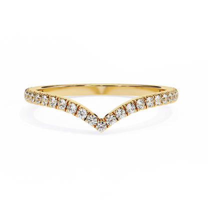 Minimalist Diamond Band