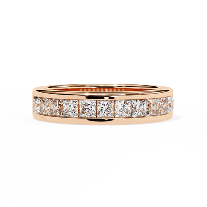 1.07 Carat Princess Diamonds Band