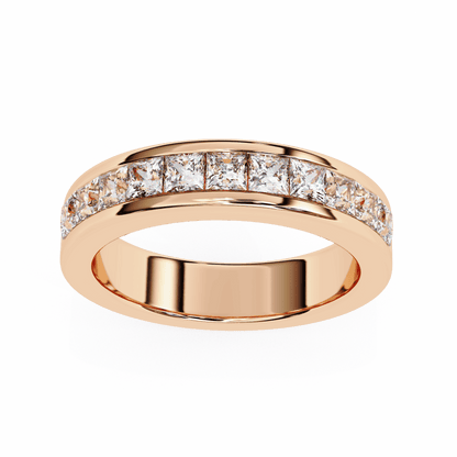 1.07 Carat Princess Diamonds Band