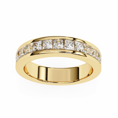 1.07 Carat Princess Diamonds Band