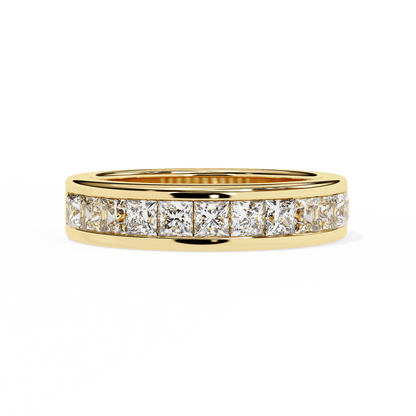 1.07 Carat Princess Diamonds Band