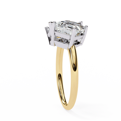 Two to Tango Solitaire Ring