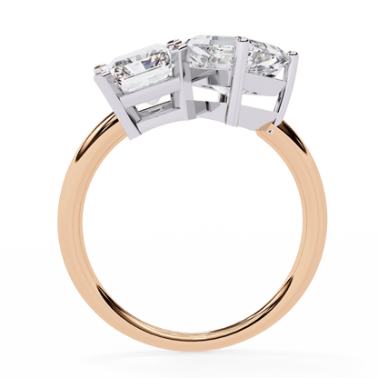 Two to Tango Solitaire Ring