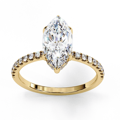 Dazzle Marquise 1.41 Carat Solitaire Ring