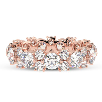 Diamonds Galaxy Ring Band