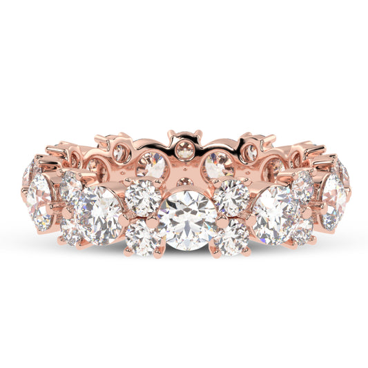 Diamonds Galaxy Ring Band