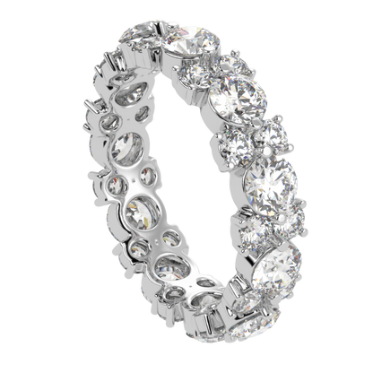 Diamonds Galaxy Ring Band