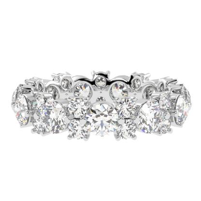 Diamonds Galaxy Ring Band