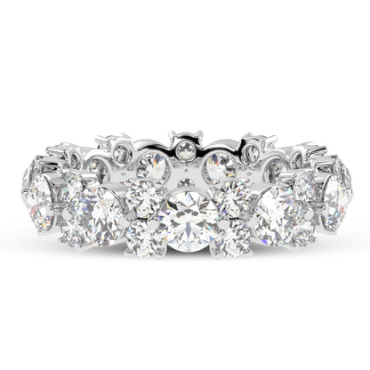 Diamonds Galaxy Ring Band