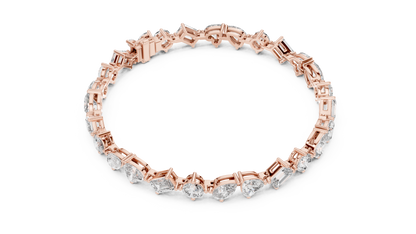 The Cut Curation Party Wear Solitaire Bracelet