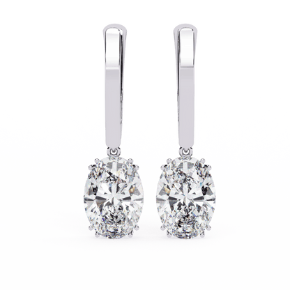 Oscar Oval Dangler Earrings