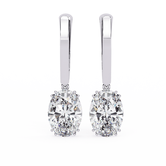Oscar Oval Dangler Earrings