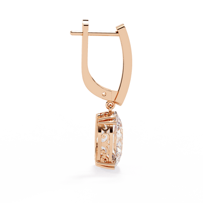 Oscar Oval Dangler Earrings