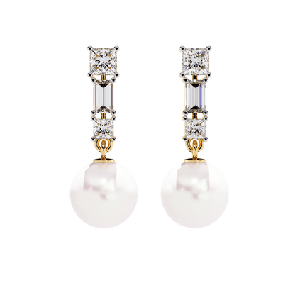 Princess of Pearls Drop Earrings