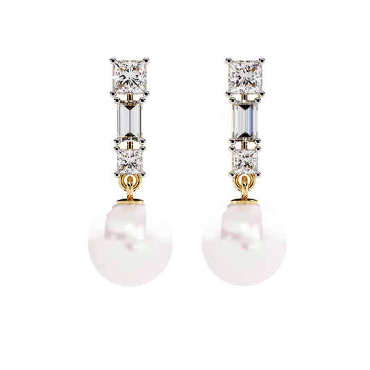 Princess of Pearls Drop Earrings