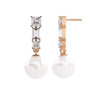 Princess of Pearls Drop Earrings