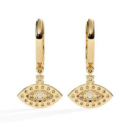 Trending Eye Shaped Dangler Earrings