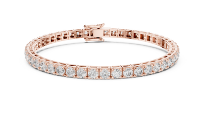 11 Pointer Classic Round Diamond Tennis Bracelet