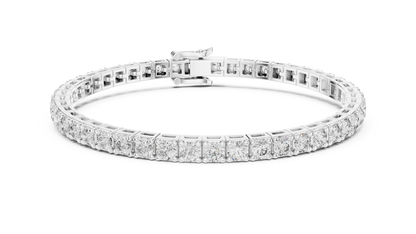 11 Pointer Classic Round Diamond Tennis Bracelet